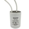 KONDENSATOR ROZRUCHOWY 1uF 450V MKP-SL7A DO POMPY kable 28x40mm dmuchawy pieca wentylatora