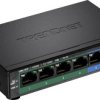 TRENDnet TPE-TG52 5-portowy przełącznik PoE Gigabit PoE+ 32W