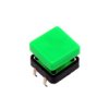 Mikroprzełącznik 12x12 mm, przycisk zielony, kwadratowy