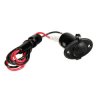 Gniazdo zapalniczki hermetyczne (*) z klapką 12/24V 15A LAMPA
