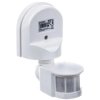 Czujnik ruchu CR-2, max 1200W, AC220-240V, 50/60Hz, kąt działania 180*, zasięg 8m 1,8-2,5m, IP44,