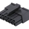Obudowa złącza 12-pinowe 2-rzędowe raster: 3mm Molex Żeński Montaż na kablu Micro-Fit 3.0 Gniazdo Micro-Fit 3.0