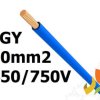 Przewód LGY 70 mm2 niebieski (450/750V) jednożyłowy linka H07V-K (bębnowy) G-106111 TELEFONIKA