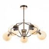Bulat 5P E14, lampa wisząca, max. 5x40W, złota AD-LD-6220CE14S