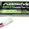 Pakiet akumulatorów (NiMH) 7.2 V 2000 mAh Absima Softcase Tamiya