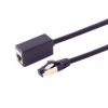 kabel LAN MicroConnect MC-SFTP-CAT8.103EXT-S, 1 szt., RJ45, 3 m, czarny