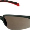 3M S2002SGAF-RED Okulary ochronne z zabezpieczeniem przeciw zaparowaniu, z ochroną przeciw zarysowaniom czerwony, szary