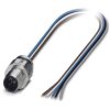 Przewód czujnik-siłownik ze złączem Złącze M12 liczba rdzeni 5 długość 500mm Rodzaj A Męskie