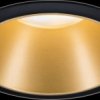 93403 recessed luminaire LED Cole, 1 x 6.5 W, 2700 K, black/gold matt