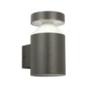Kinkiet elewacyjny LED Delta 6W 440lm 4000K antracyt DL-K100 0438621