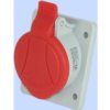 Gniazdo Tablicowe Skośne 5P 16A 400V Czerwone Gts 16/5 Ip-44 921820