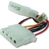 Power cable, IDE plug to IDE socket, 0.3 m, AK-430302-002-M