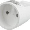 Gniazdo pojedyncze b/u przenośne 16A IP20 białe S-122 S12201