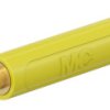 4 mm plug, crimp connection, 1.0 mm², yellow, 64.2053-24