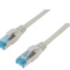 Patch cord F/UTP 5e linka CCA PVC szary 20m 26AWG ekranowany DK-1521-200