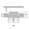 L-200 biała MR16 50W Brilum 7971 IP44