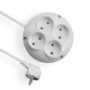 Przedłużacz okrągły 4-gniazda b/u 2m /OMY 2x1/ PSO-42