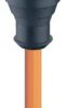 Sensor actuator cable, M12-cable plug, straight to open end, 4 pole, 2 m, PVC, orange, 4 A, 11804