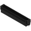 Pin header, 20 pole, pitch 3.5 mm, straight, black, 1290310000