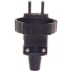 Wtyczka gumowa 10/16A 250V 2P+Z IP65 czarna P0037