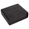 Obudowa uniwersalna Z4W, 129,6 × 149,3 × 50 mm, PS, czarna, wentylowana, z panelami bocznymi, Kradex