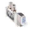 Pneumatyczny zawór elektromagnetyczny SMC 5/2 RC Elektromagnes 0.7 Mpa 5 portowy SY3000 24V dc