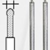 28230 Diamond-coated, spherical grinding pins, 1.2 mm, pack of 2