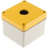 Obudowa paneli sterowniczych Eaton Aluminium, 1-otworowa Ø 22 mm Szary żwirowy IP69K RMQ Titan M22