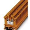 Blok zacisków przelotowych Phoenix Contact 0719113 poziomy: 1 UK 3 N OG Pomarańczowy raster: 5 mm 800V 0.2mm², 4 mm²