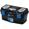 Draper 24197 Plastic Toolbox with Tote Tray, 16" - 24197