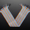 Adafruit Premium Female/Female Jumper Wires - 40 x 12in (300mm)