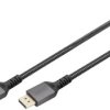 Kabel DisplayPort DisplayPort 1.4 Digitus DB-340201-020-S DB-340201-020-S, DisplayPort na DisplayPort, 2 m
