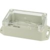 Obudowa; uniwersalna; ZP120.80.45UJpH TM PC; poliwęglan; 121,4mm; 81,6mm; 45,2mm; IP65; przezroczysty; jasnoszary; z tulejkami m