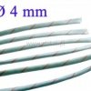 Rurka elektroizolacyjna, jedwab szklany; fi 4mm/1m
