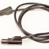 PPS450-B przewód pomiarowy bananowy bezpieczny czarny 4mm