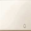 MEG3305-0344 System M, rocker for switch, with bell marking, white glossy
