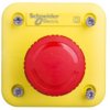 Kaseta Z Przyciskiem Bezpieczeństwa Przez Obrót 1R Żółta Ip65 Xalek1701