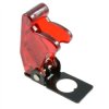 Red Transparent Missile Style Toggle Switch Cover