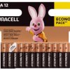 12 x bateria alkaliczna Duracell Basic LR03 AAA (blister)