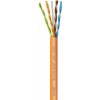 Kabel U/UTP kat.6 4x2x23AWG bezhalogenowy pomarańczowy (bębnowy) BitLAN TI0049 BITNER