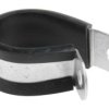 RS PRO Spinka do kabli 20 mm Śruba materiał: Stal platerowana Czarny
