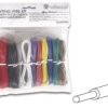 Velleman Set of mounting cables - 10 colors - 60m - full core (solid core)