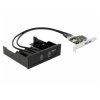 Delock 61893 USB 3.2 1st gen controller card 2+2 ports for USB and FireWire