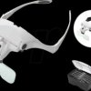 9892B2 Magnifying glasses, LED with 5 lenses