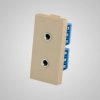 TouchMe Moduł 1/2 gniazdo podwójne słuchawkowe stereo złote TM910G