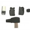 Wtyk mikro USB typu B kątowy na przewód