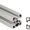 Profil 45 x 45 mm Bosch Rexroth Profil rozpórki długość 2000mm rozmiar rowka 10mm liczba rowków 3 Aluminium