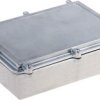 Obudowa Stop aluminium szerokość zew. 182 mm długość zew. 262 mm wys. zew. 90 mm RND IP67 Aluminium (anodyzowane)