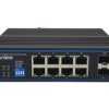 Niezarządzalny Przełącznik Przemysłowy (Switch) 10Xrj45 - 8 Portów Rj45 Poe+...