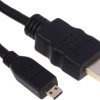 Kabel HDMI 50cm A: HDMI B: Micro HDMI A: Męskie B: Męskie High Speed HDMI 1.4